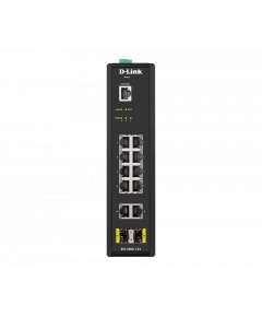 D-Link DIS-200G-12S/U 10 x 10/100/1000Mbps ports switch with 2 SFP ports L2 Managed Outdoor switch